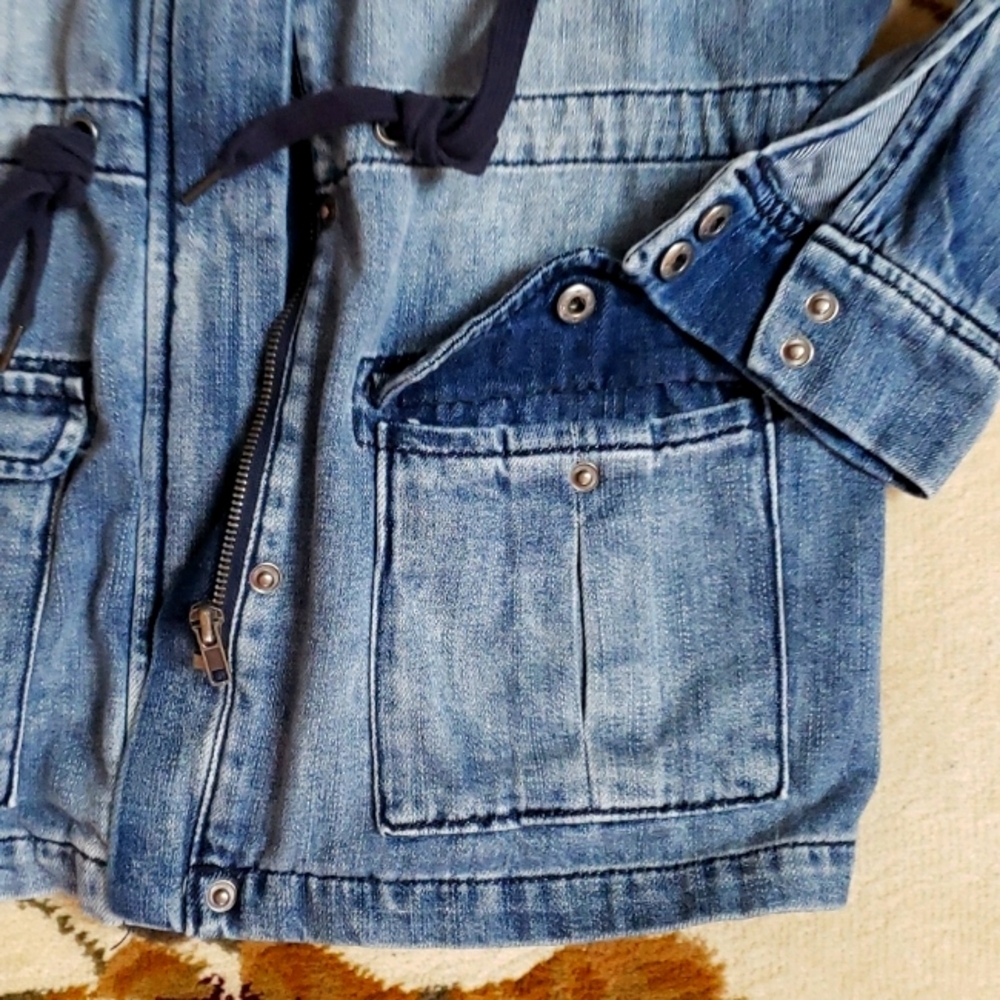 Liverpool Jeans Company Women's Denim Utility Jacket,  Size S - Picture 11 of 16
